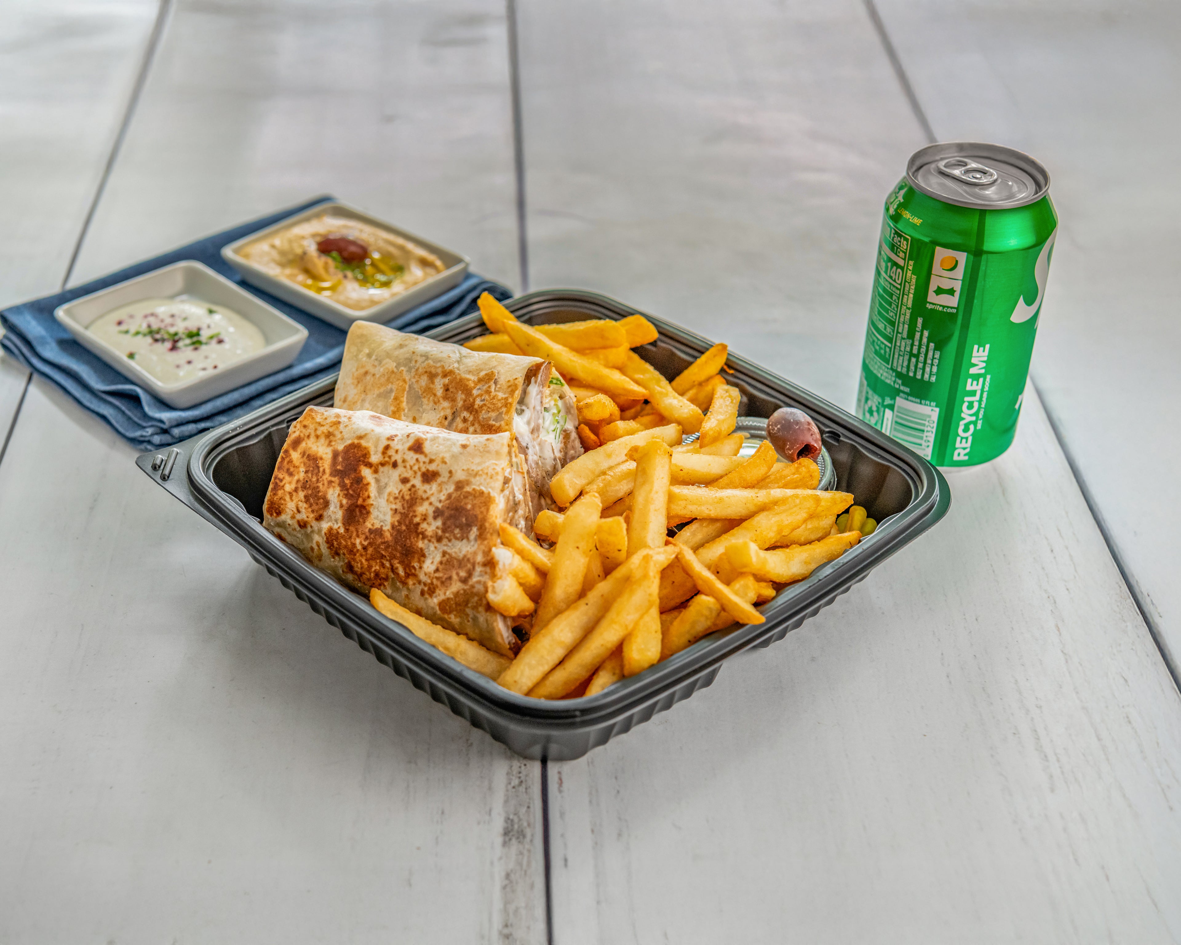 2. Beef&Lamb Shawarma Combo