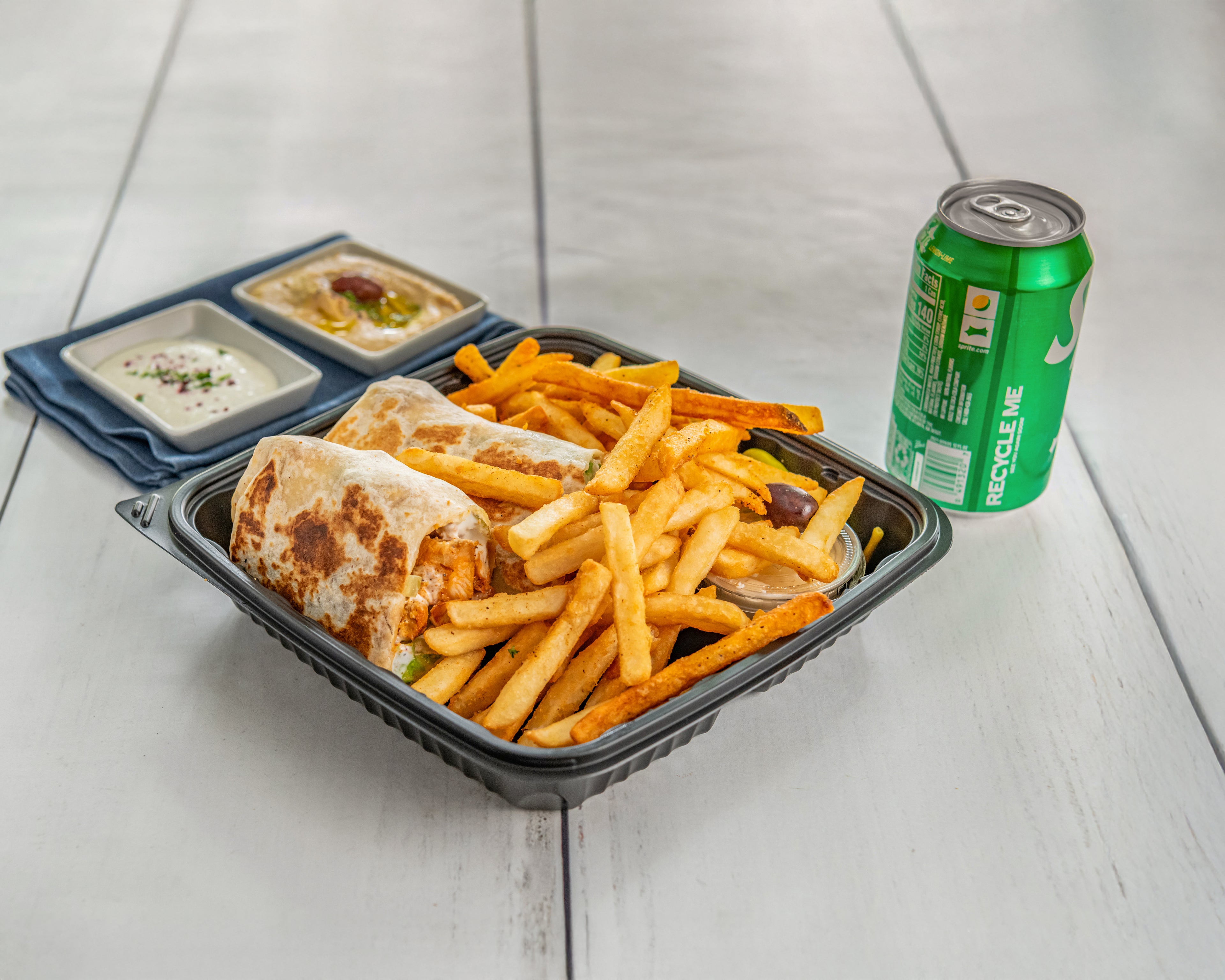 1. Chicken Shawarma Combo