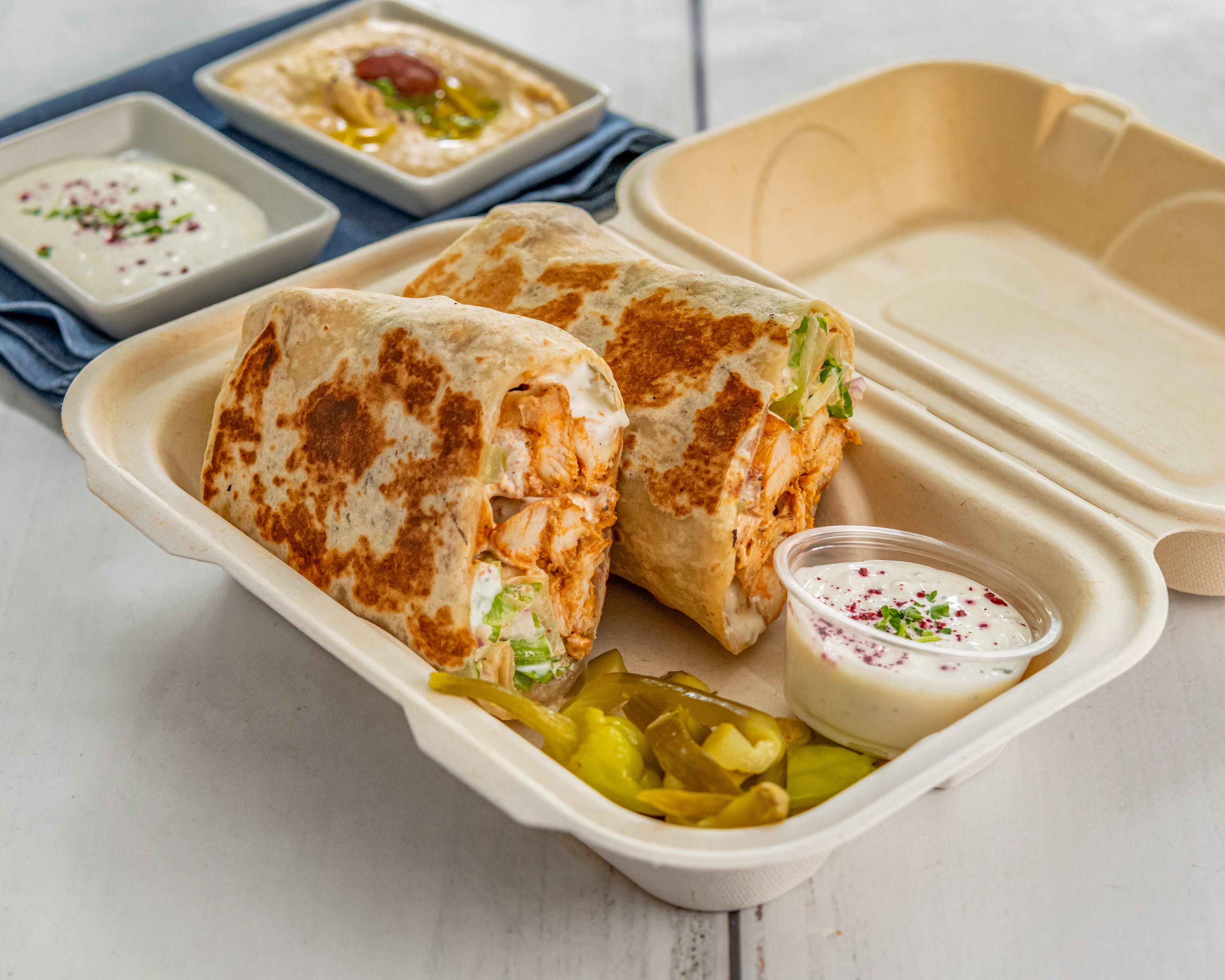 Chicken Shawarma Saj